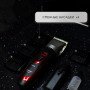 Професійна машинка для стрижки волосся GEMEI GM-550 з двома акумуляторами, Бритва триммер для бороди