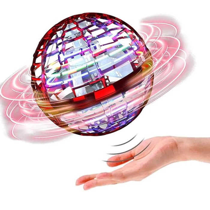 Літаючий спіннер flying fidget spinner, Літаючий шар-спінер, Іграшка літаюча куля, Куля бумеранг