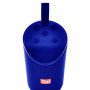 Портативна Bluetooth колонка TG169 з різнокольоровим підсвічуванням FM-радіо 5Wx2. Колір: синій