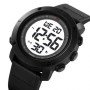 Годинник наручний чоловічий SKMEI 2122BKWT BLACK-WHITE, чоловічий тактичний годинник. Колір: чорний