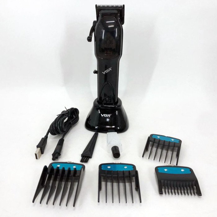 Машинка для стрижки волосся VGR Hair Clipper V-653 Voyager, бездротова електробритва, для дому