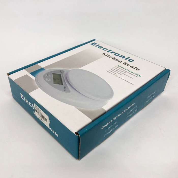 Ваги кухонні електронні до 5кг Kitchen B05, кухонні ваги для кондитера, кухонні ваги міні