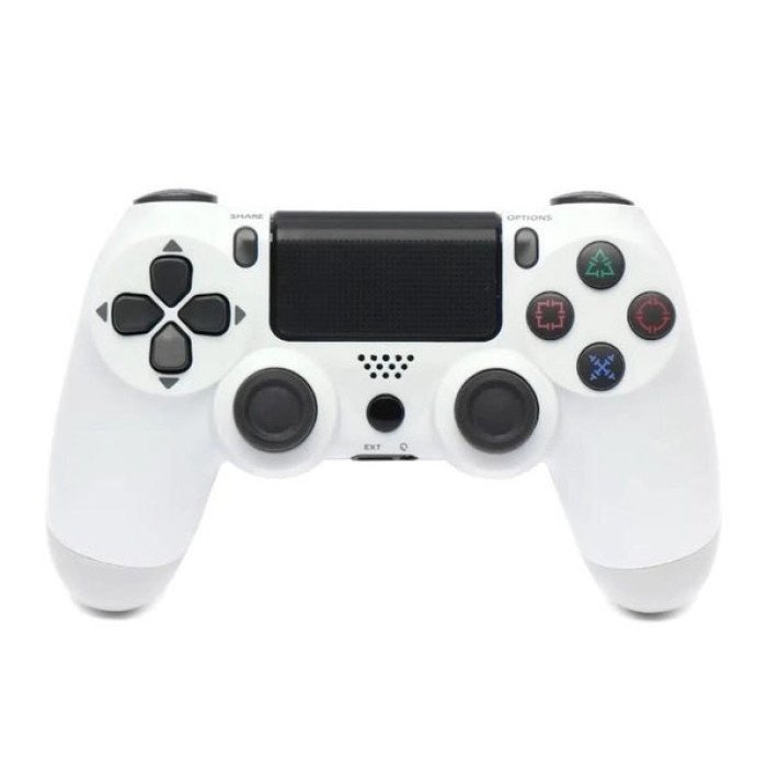 Джойстик DOUBLESHOCK для PS 4, бездротовий ігровий геймпад PS4/PC акумуляторний джойстик. Колір білий