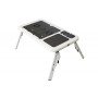 Складаний столик для ноутбука LD-09 E-Table, столик з охолодженням 2 USB кулера, Стіл підставка з вентиляцією