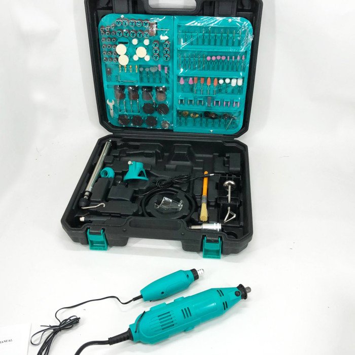 Ручний електричний гравер + гравер Mini 12V з 236 насадками, електричний електричний міні, Дриль гравер