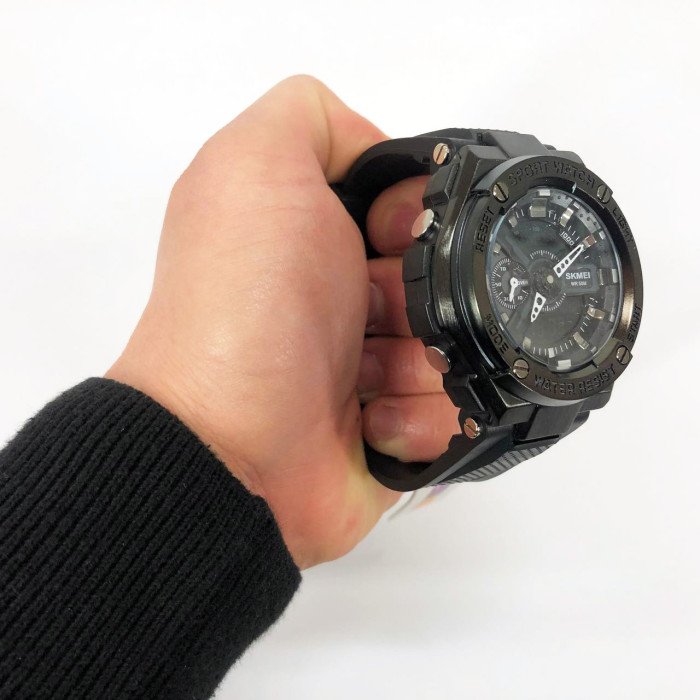 Годинник наручний чоловічий SKMEI 2101BK, армійський годинник протиударний, оригінальний чоловічий годинник спортивний
