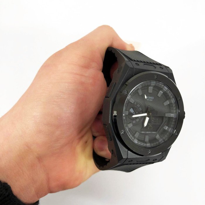 Годинник наручний чоловічий SKMEI 2103BKBK, армійський годинник протиударний, водонепроникний чоловічий годинник