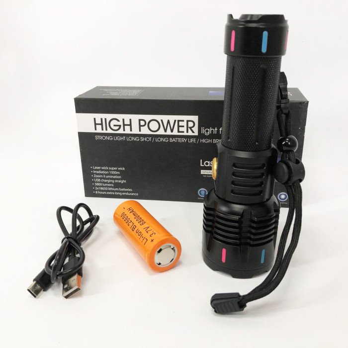 Ліхтар X-BALOG FLUORESCENCE G25 PM30-TG, Надпотужний ліхтарик, Яскравий ліхтарик, Якісний ліхтарик