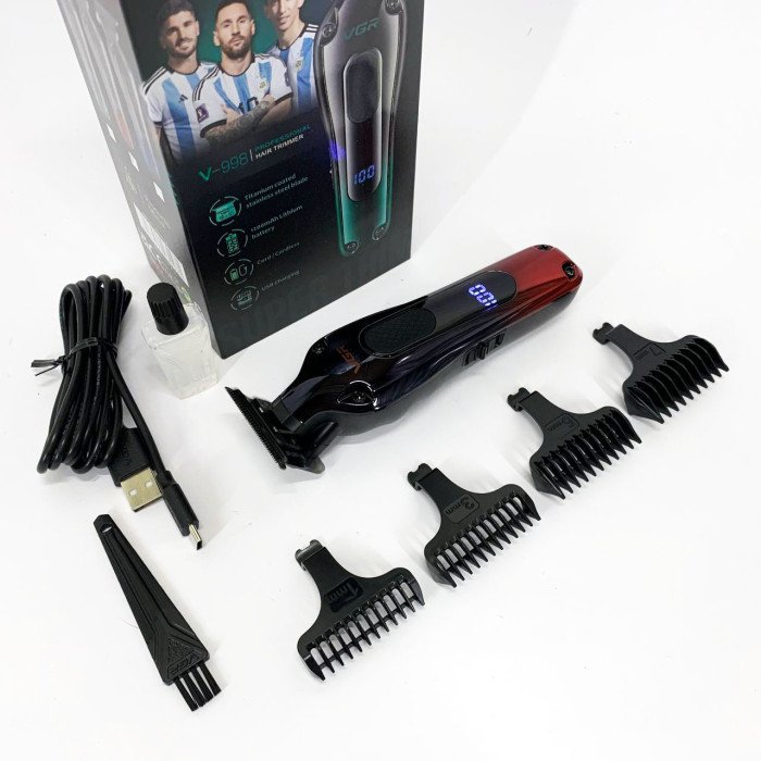 Тример VGR V-998. Колір: червоний