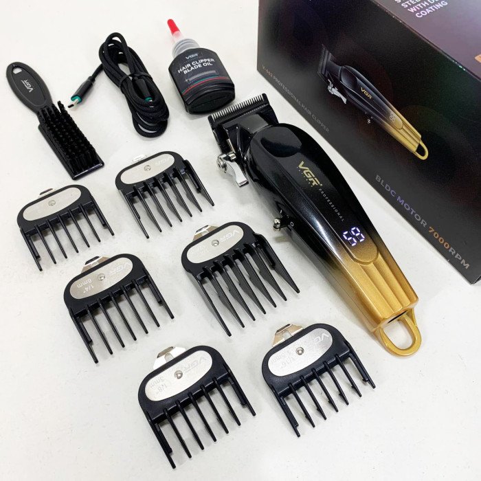 Акумуляторна машинка для стрижки VGR V-662 Колір: золотий