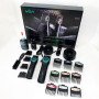 Набір VGR 2 в 1 V-001 V-977 BLACK, акумуляторна машинка для стрижки та триммер. Колір: чорний