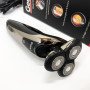 Електробритва Gemei GM-7720 - професійна, бездротова, потужна чоловіча бритва з головками, що плавають