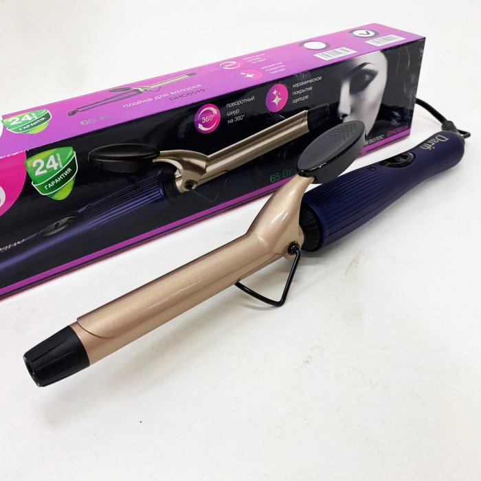 Щипці для завивки волосся DARIO DHC6519. Колір: синій