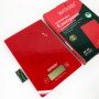 Ваги кухонні MATARIX MX-402 5 кг з дисплеєм, Ваги кухонні для продуктів домашні. Колір: червоний