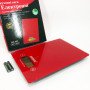 Ваги кухонні MATARIX MX-402 5 кг з дисплеєм, Ваги кухонні для продуктів домашні. Колір: червоний