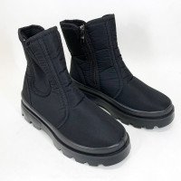 Челсі жіночі 40р 25см чорні, Дизайнерські жіночі черевики, Жіноче демісезонне взуття утеплене