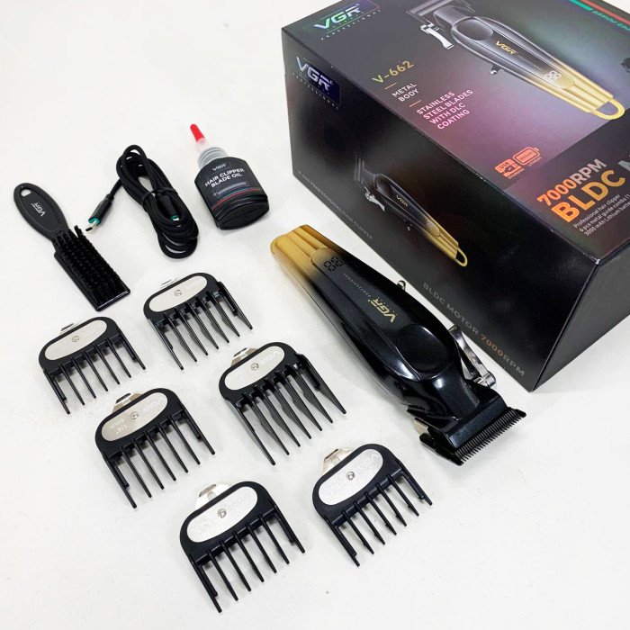 Акумуляторна машинка для стрижки VGR V-662 Колір: золотий