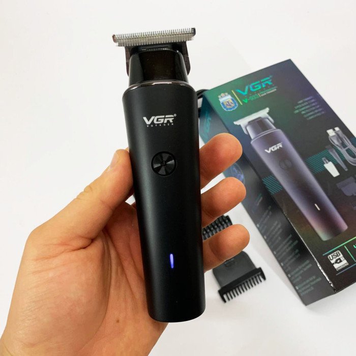 Акумуляторний триммер для стрижки волосся VGR V-933, Тример набір для стрижки волосся та для гоління