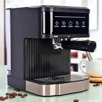 Кухонна кавоварка Crownberg CB-1572 1200Вт напівавтоматична 1.8л з сенсорним керуванням 20 бар