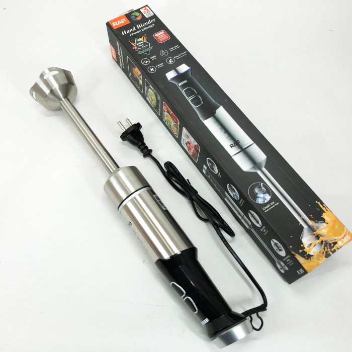 Металевий блендер R.365 високошвидкісний ручний блендер