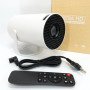 LED Проектор для дому портативний Смарт з WiFi, Bluetooth, Android 11, білий, 1280х720р