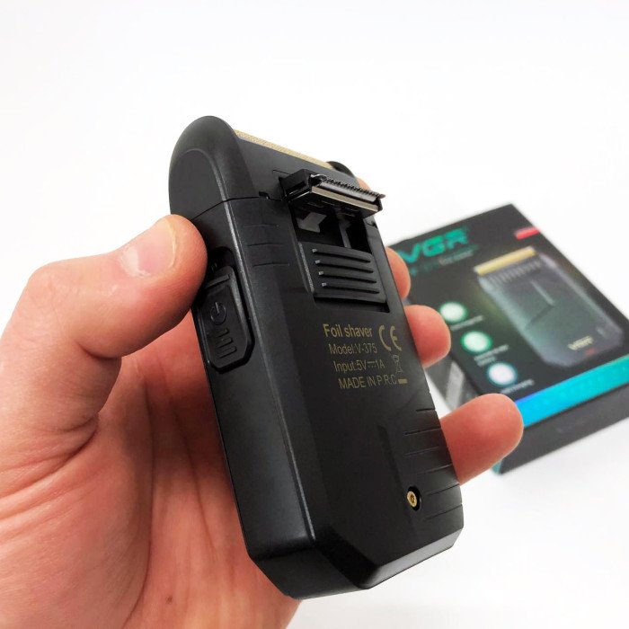 Електробритва VGR V-375 шейвер, Професійний шейвер-електробритва, Електробритва-шейвер чоловічий