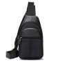Стильна чоловіча шкіряна сумка через плече, натуральна шкіра флотар, якісна фурнітура
