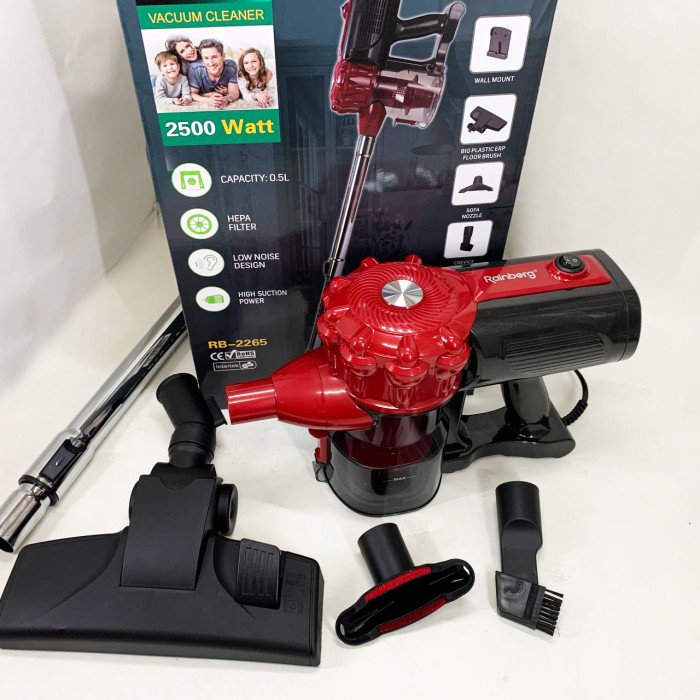 Ручний вакуумний пилосос Rainberg RB-2265 2500 Вт для сухого прибирання