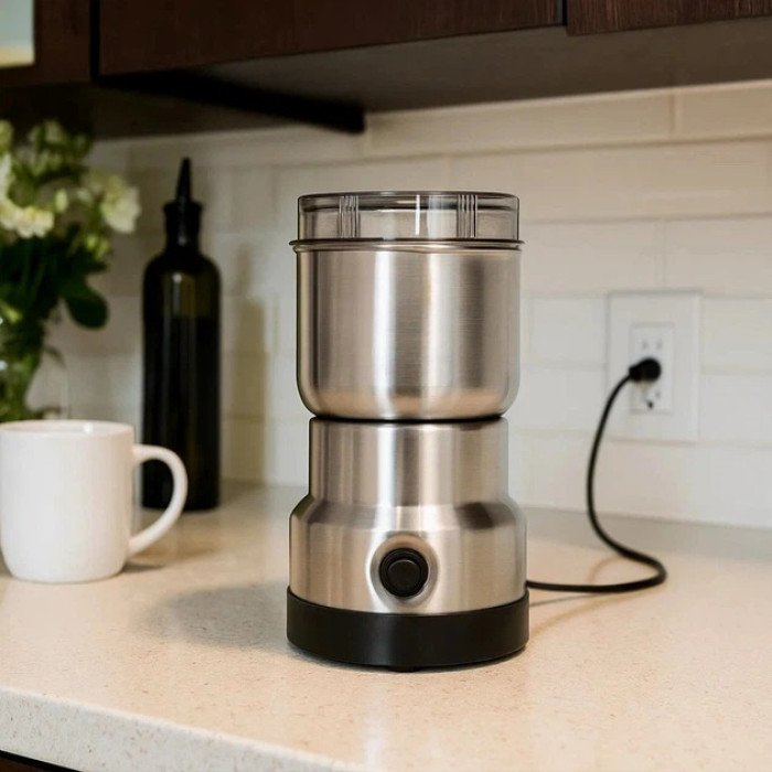 Електрична кавомолка Domotec MS 7114 200Вт ножова для кави та спецій