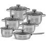 Набір посуду Edenberg EB-2001 з індукційним дном із нержавіючої сталі 12 предметів