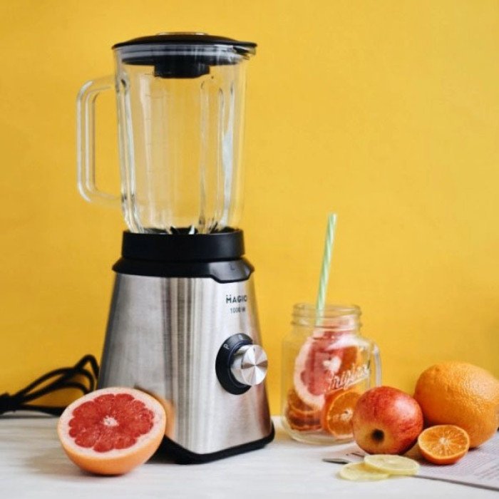 Блендер стаціонарний MAGIO МG-651, Електричний блендер для кухні, блендер для молочних коктейлів