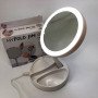 Складне дзеркало для макіяжу з Led підсвічуванням кругле збільшувальне 10x My Fold Away Mirror