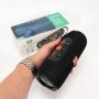 Портативна Bluetooth колонка TG341 зі шнурком, акумуляторна переносна колонка. Колір: чорний
