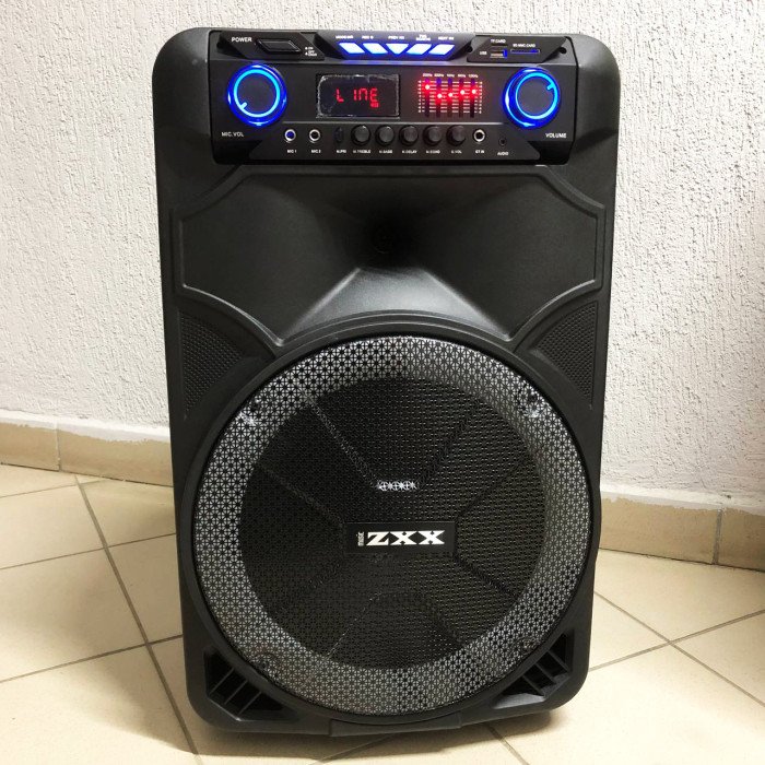 Професійна акумуляторна акустична система ZXX-1011 800 Вт 15