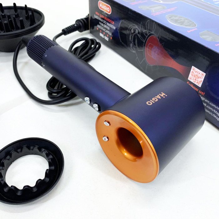 Фен для волосся MAGIO MG-162 5 насадок 1500 Вт