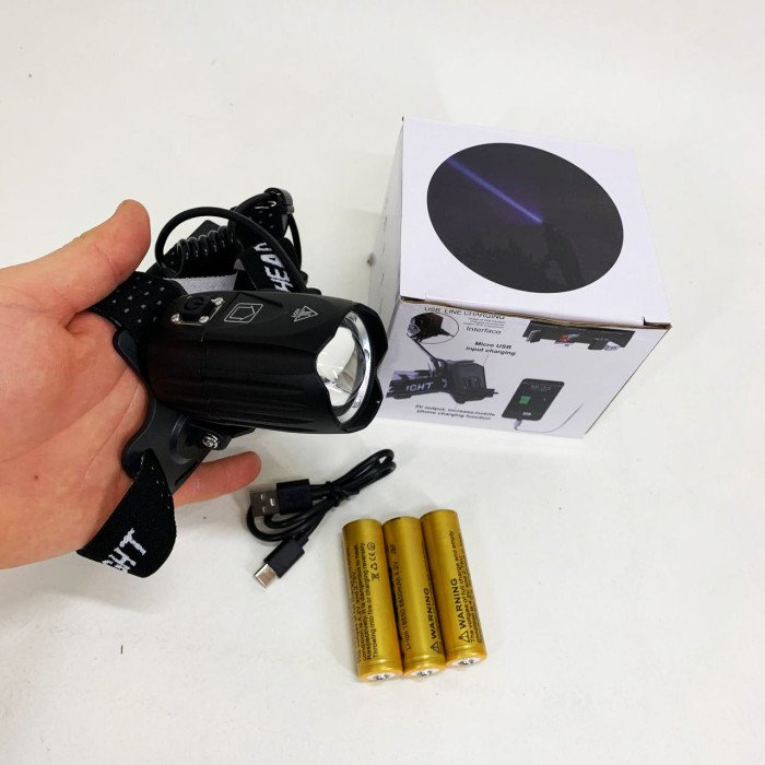 Ліхтар налобний BL-T35-P160 3x18650