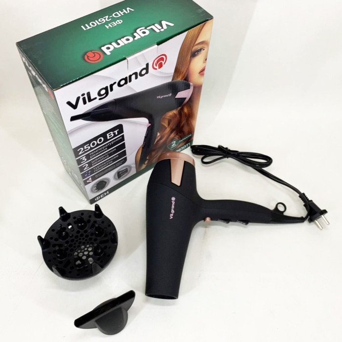 Фен Vilgrand VHD 2610TI