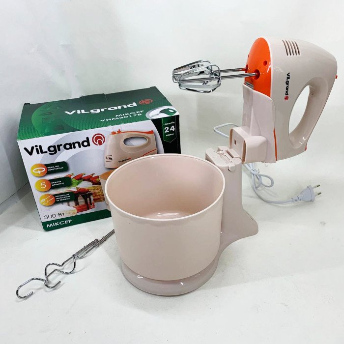Міксер ViLgrand VHM3017B. Колір: бежевий