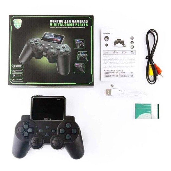 Ігрова консоль-джойстик S10 з 2.4 дюймовим LCD екраном, Ігрова приставка game, Дитяча приставка тетріс