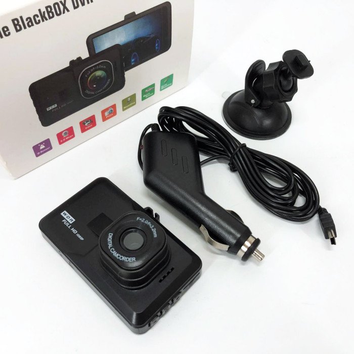 Автомобільний відеореєстратор 626-2, LCD 3", Angel Lens, 1080P Full HD, металевий корпус