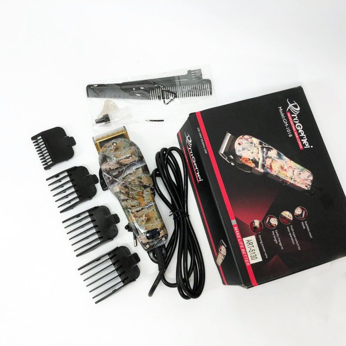 Професійна машинка для стрижки волосся GEMEI GM-1018, Стильна машинка для стрижки, Триммер для бороди