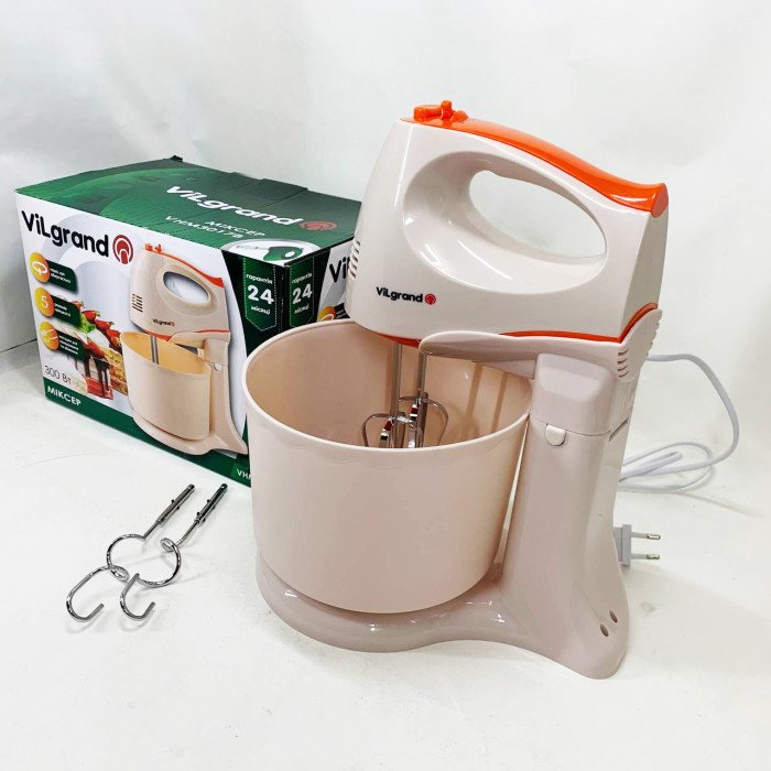 Міксер ViLgrand VHM3017B. Колір: бежевий
