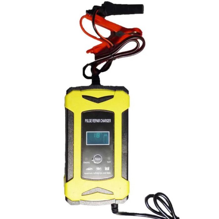 Зарядний пристрій Smart Charger 12V 6A для автомобільного акумулятора