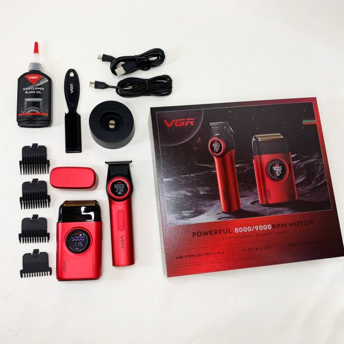 Комплект VGR 2 в 1 V-977 V-377 RED