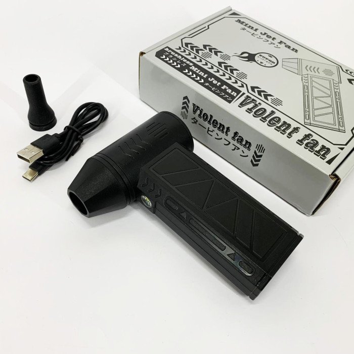 Ручний акумуляторний міні-турбовентилятор, компресор, Автомобільний турбовентилятор для видалення пилу