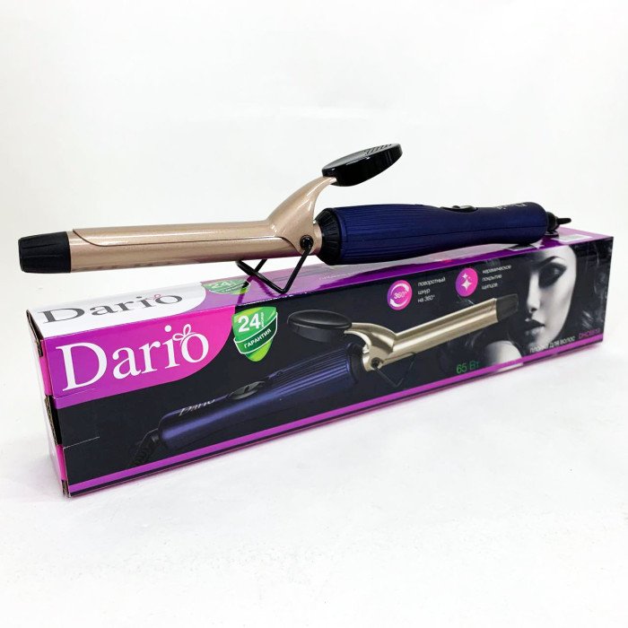 Щипці для завивки волосся DARIO DHC6519. Колір: синій