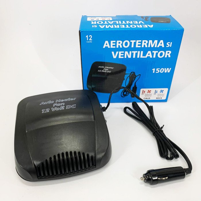 Автомобільна Дуйка CAR FAN CF-702 - Портативний автомобільний обігрівач салону від прикурювача, автодуйка