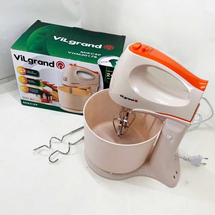 Міксер ViLgrand VHM3017B. Колір: бежевий