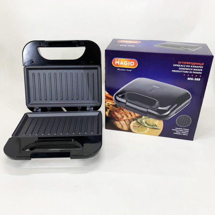 Бутербродниця сендвічниця Magio MG-369