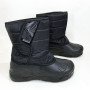 Чоботи чоловічі утеплені чорні 41р 27см Гумові стьобані чоботи